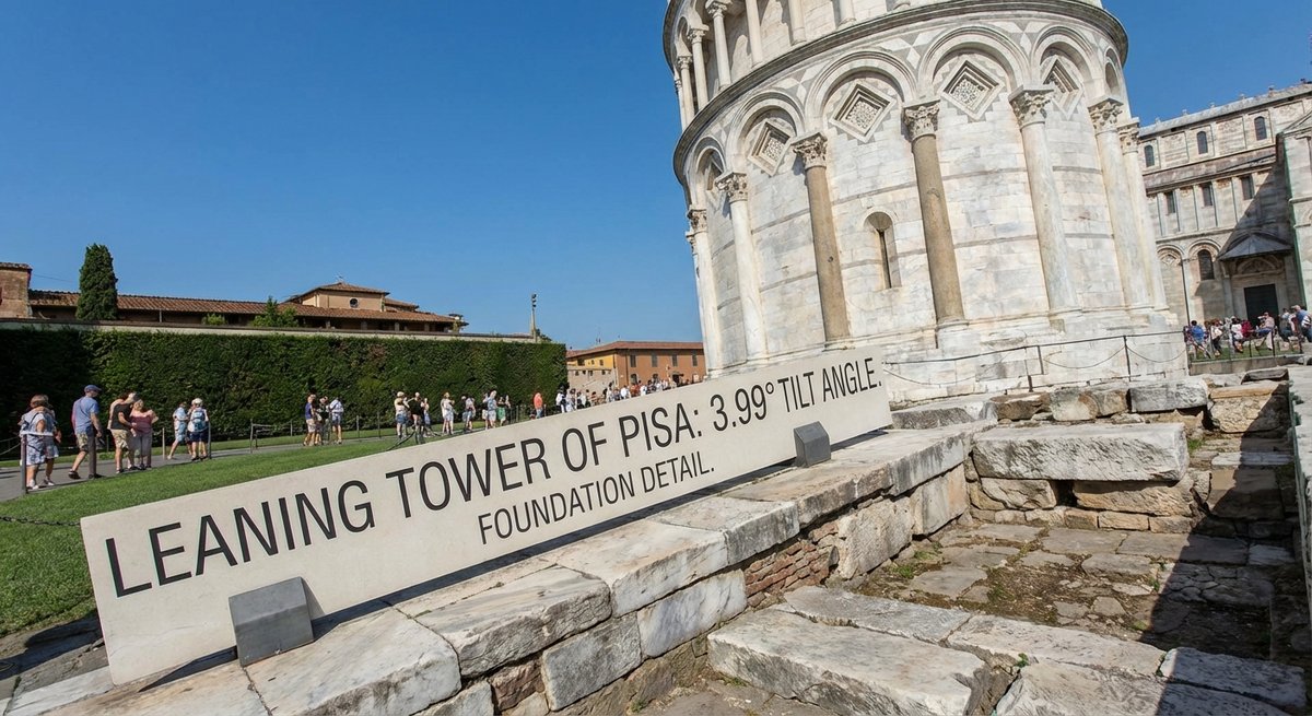 Warum ist der Pisa Turm schief